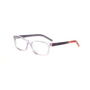 New PEACELOVE Crystal Lilac BE CREATIVE Eyeglasses 52/16/140 w/Colorful Temples